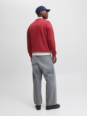 JACK & JONES Μπλούζα φούτερ 'JORNORREBRO' σε κόκκινο