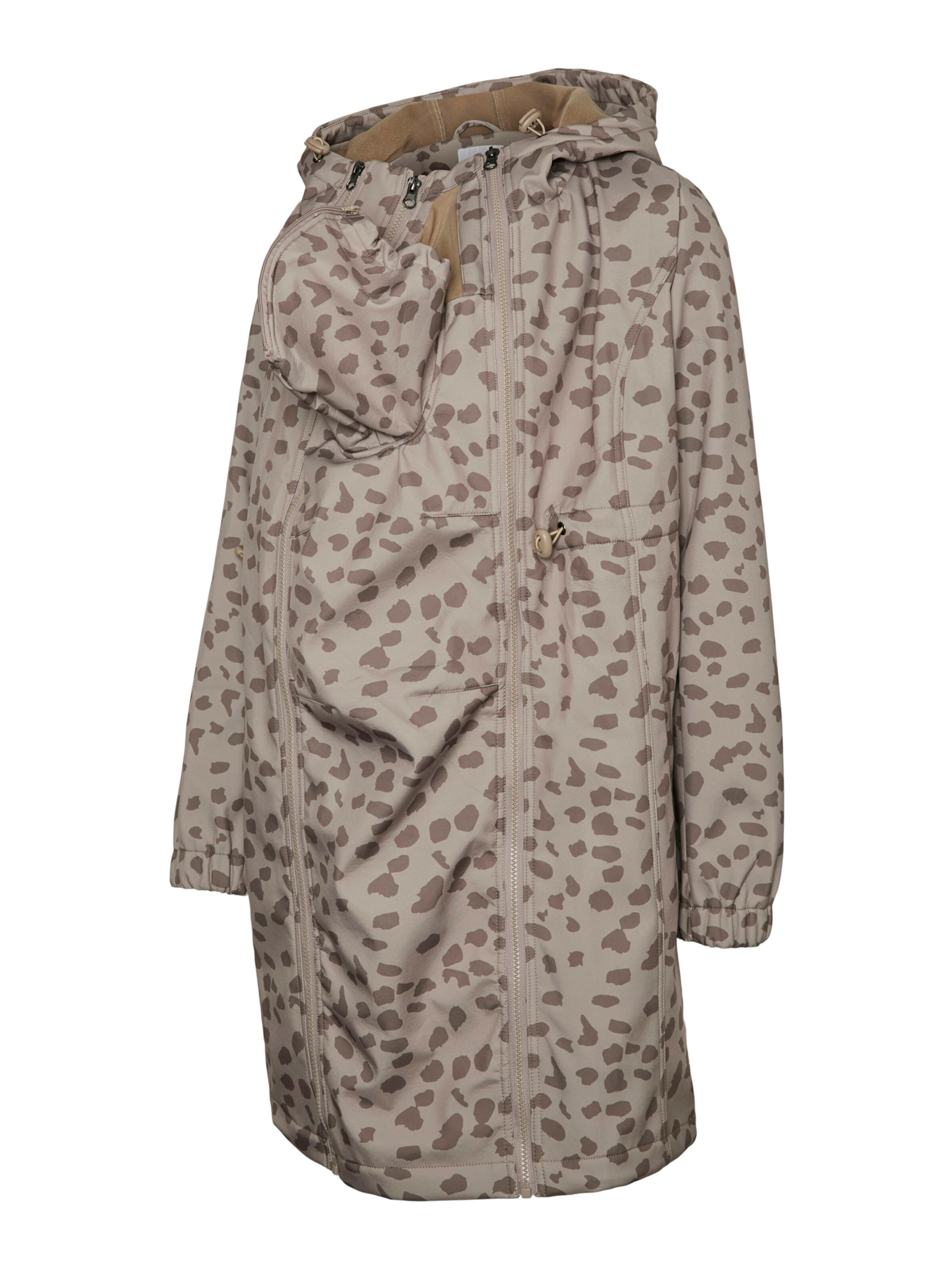 MAMALICIOUS Raincoat 'MLNELL' in Green: front