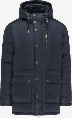 DreiMaster Vintage Zimska jakna | modra barva: sprednja stran