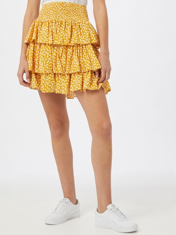 OBJECT Skirt 'ELISE' in Yellow: front