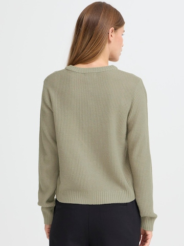 Oxmo Gebreid vest ' OXBMMOMA CARDIGAN ' in Groen