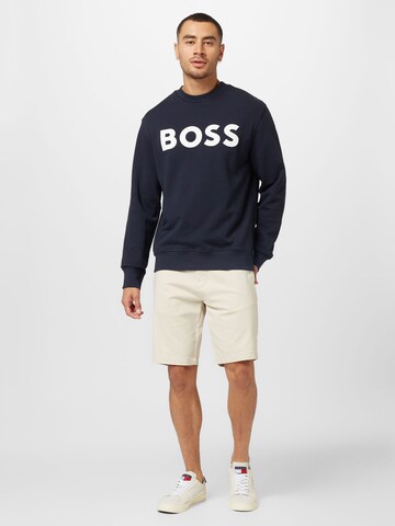 BOSS - Sweatshirt em azul