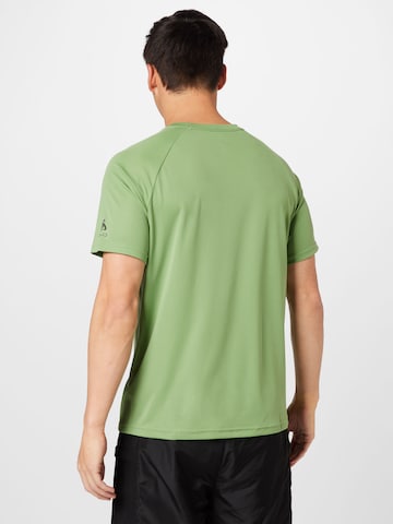 ODLO Performance Shirt 'Essential' in Green