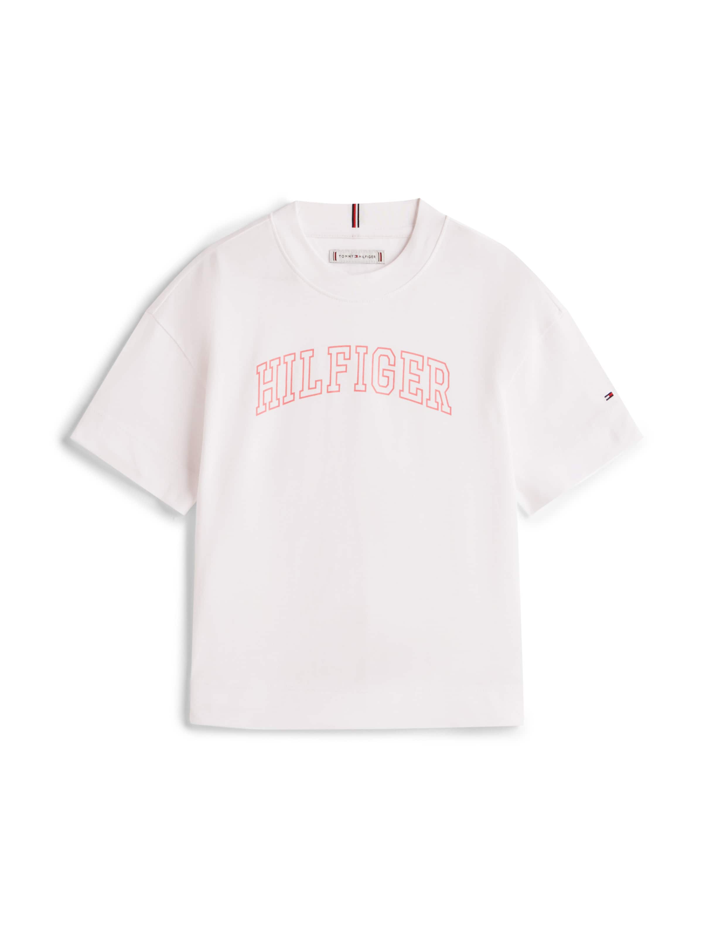 TOMMY HILFIGER Μπλουζάκι 'Varsity' σε λευκό: μπροστά