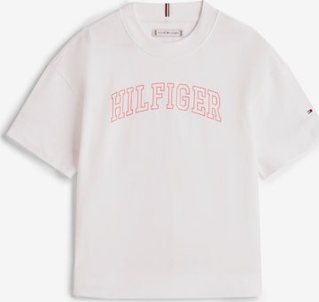 TOMMY HILFIGER Shirt 'Varsity' in White: front