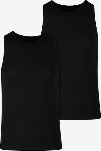Urban Classics Top in Schwarz: Vorderseite