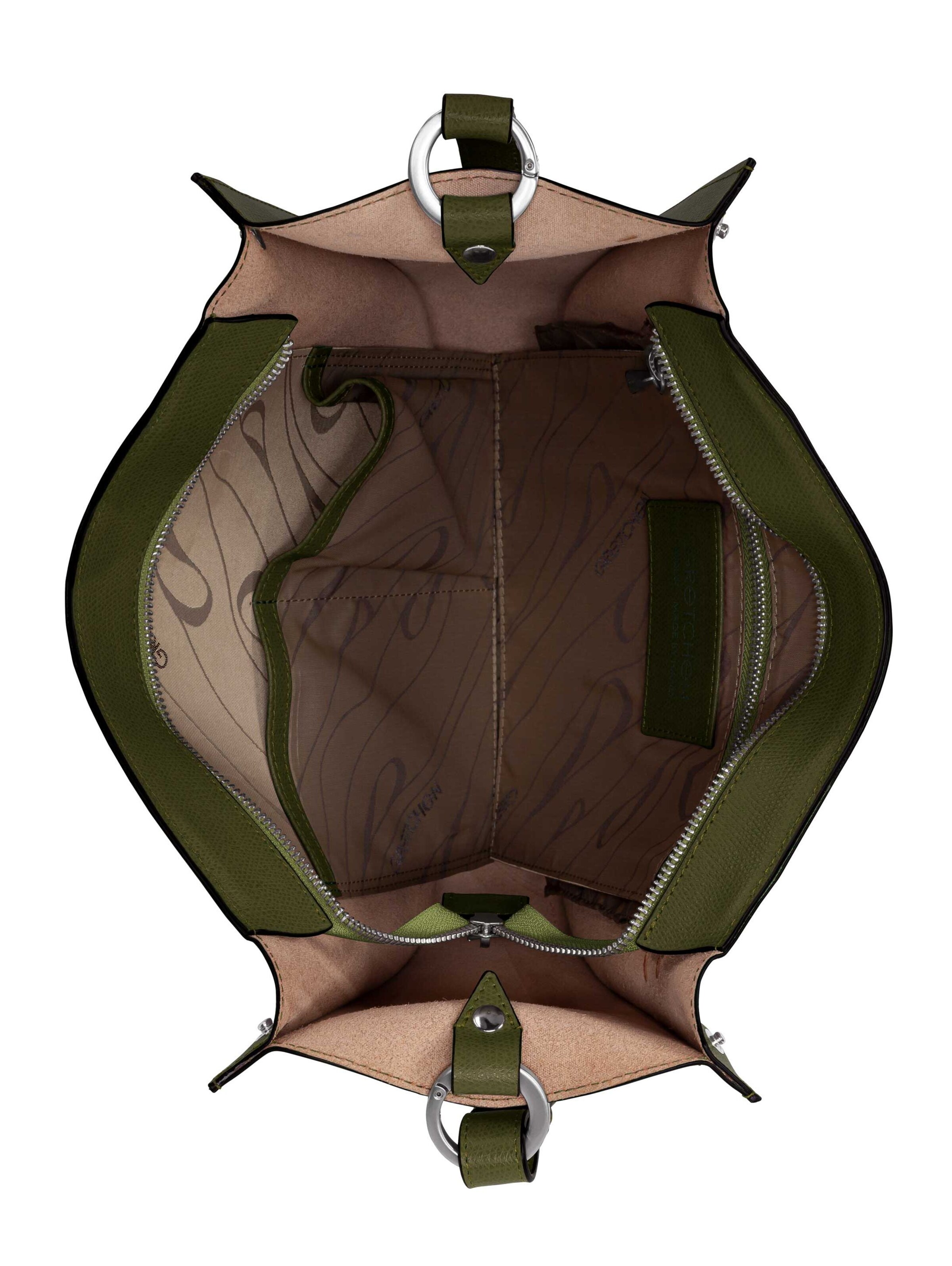 Gretchen Schultertasche 'Erica' in Grün