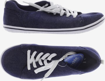 Lands‘ End Sneaker 36 in Blau: predná strana