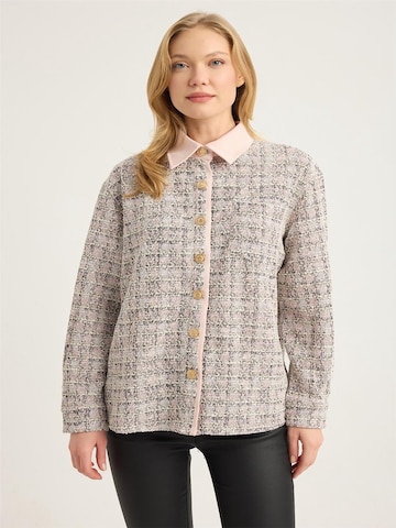 T-shirt HOME STORE en rose : devant