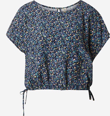 Iriedaily Blouse 'Franji' in Blue: front