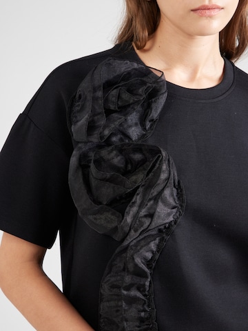 VERO MODA Sweatshirt 'Cora' in Zwart