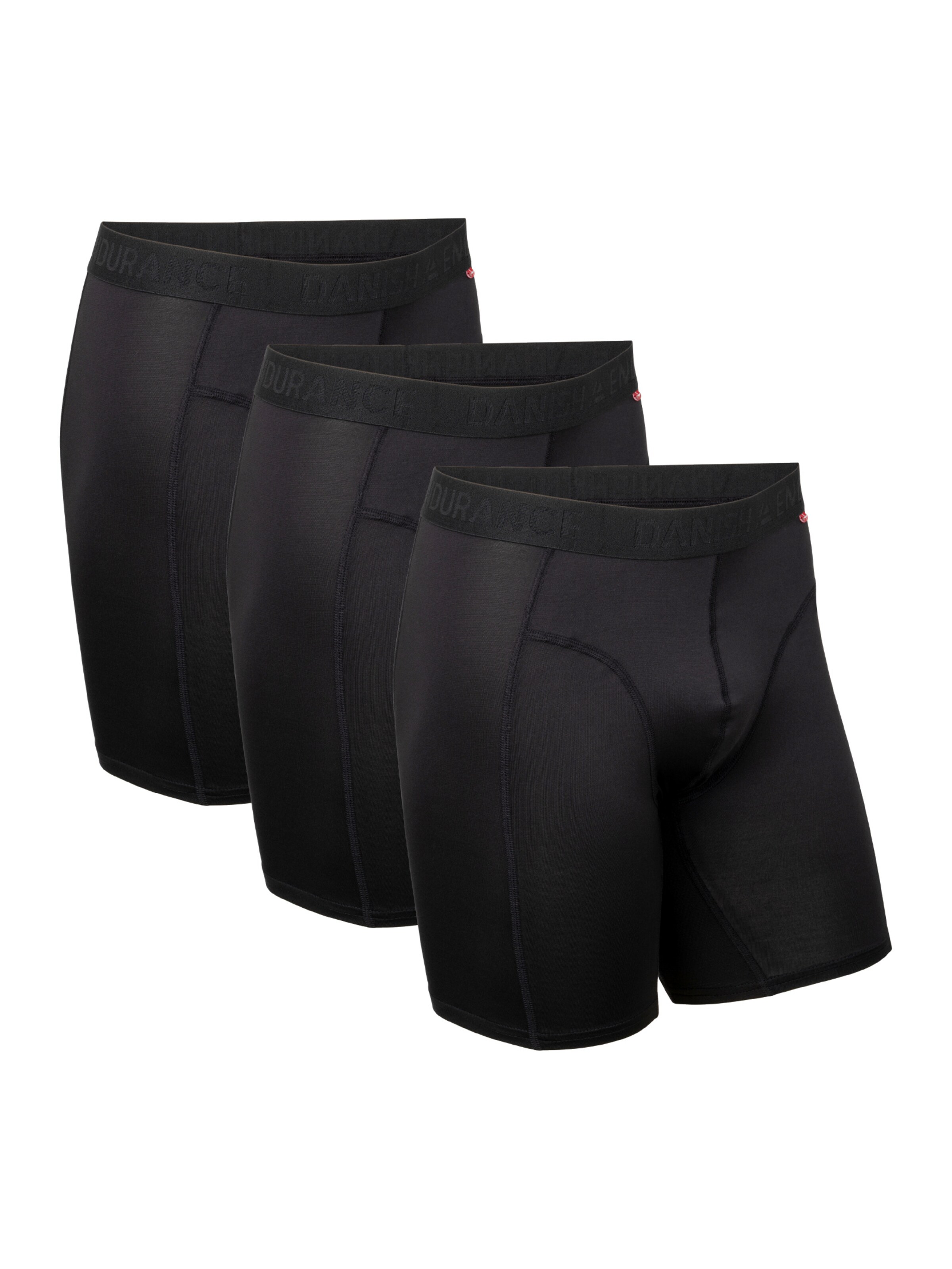 DANISH ENDURANCE Boksershorts 'Sports Trunks Extra' i sort: forside