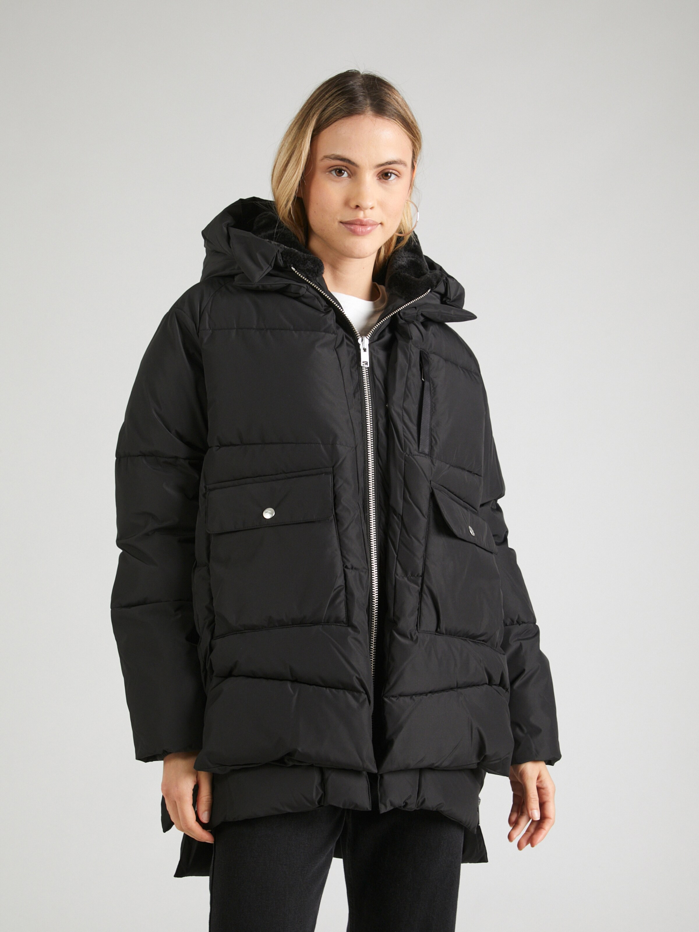 Embassy of Bricks and Logs Winter Jacket Lyndon in Black ABOUT YOU