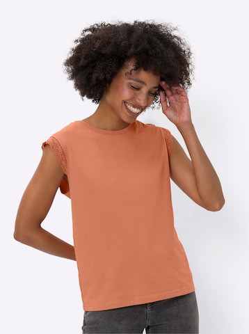 heine - Camiseta en naranja: frente