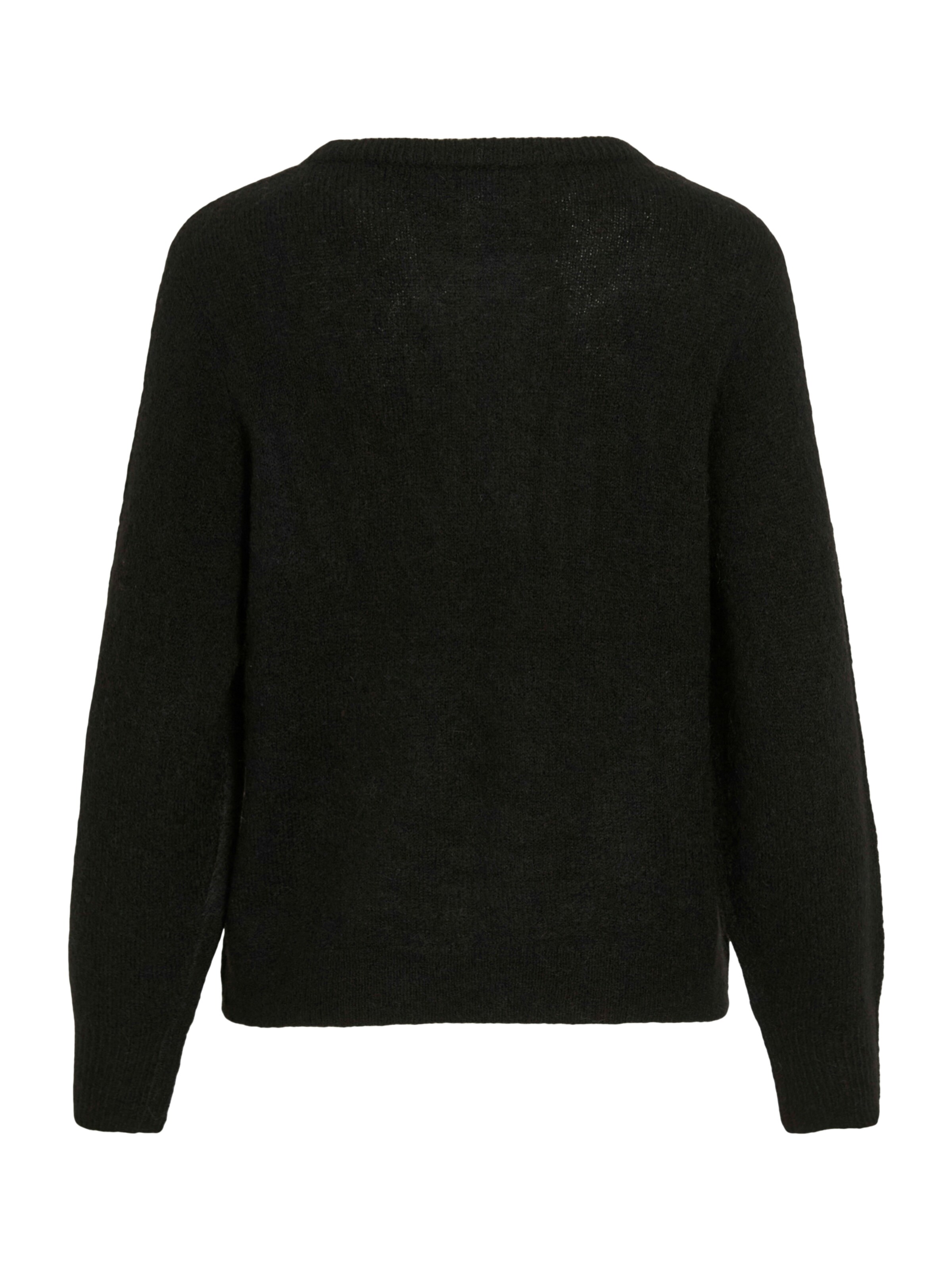 VILA Свитер 'VILory' в Черный