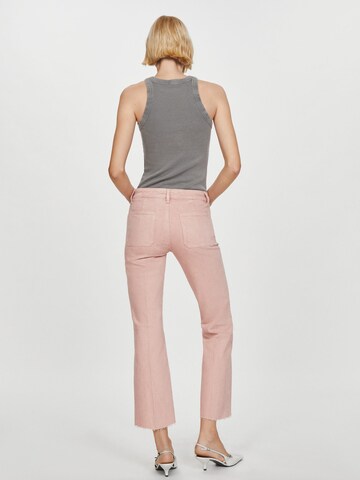 MANGO regular Jeans 'ALEX' i pink