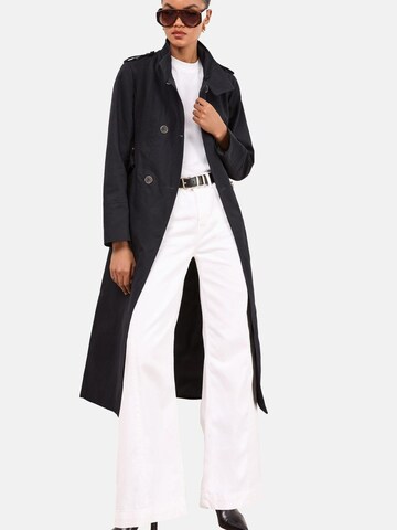 Lipsy Преходно палто в синьо: отпред