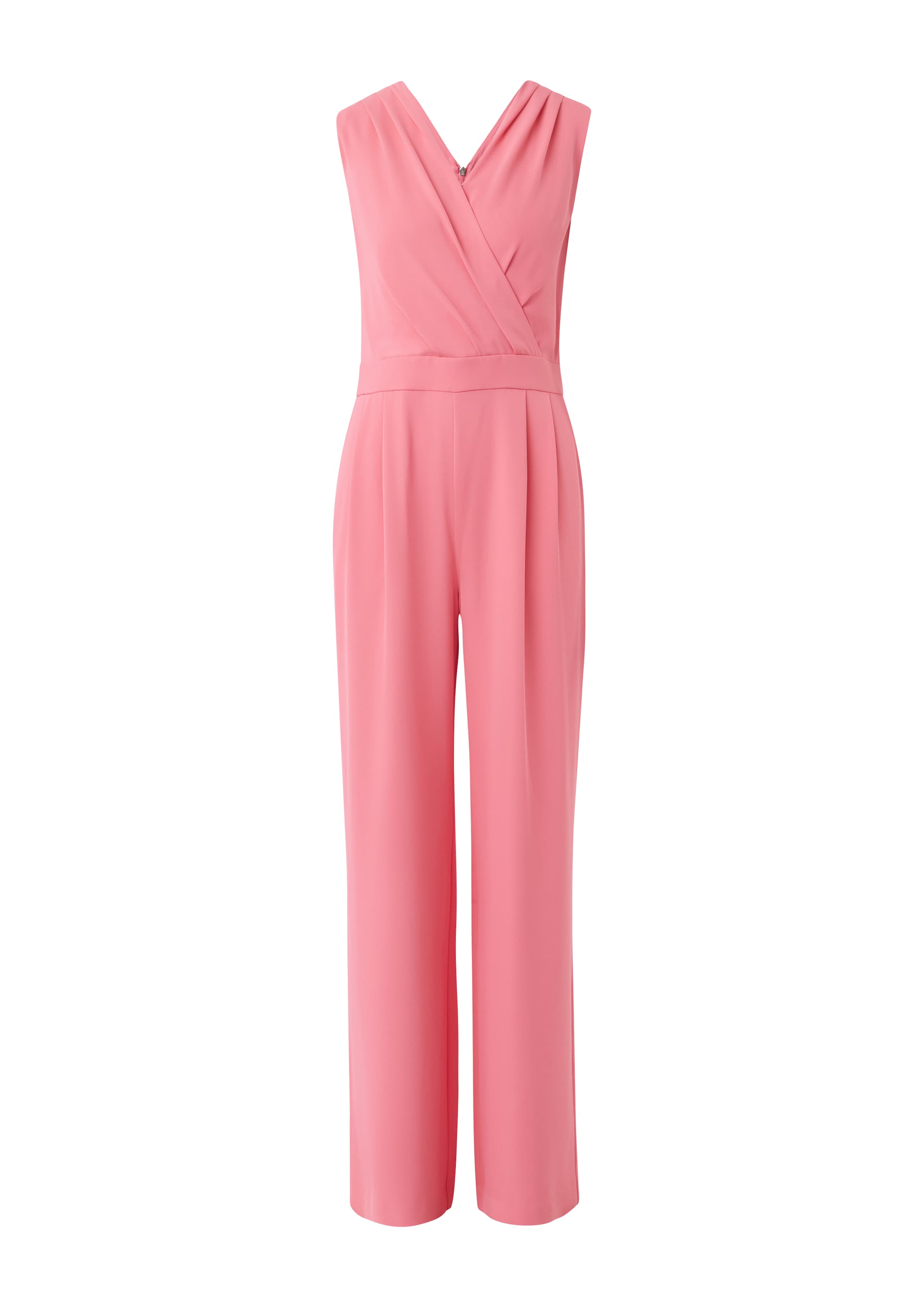 COMMA Jumpsuit in Roze: voorkant