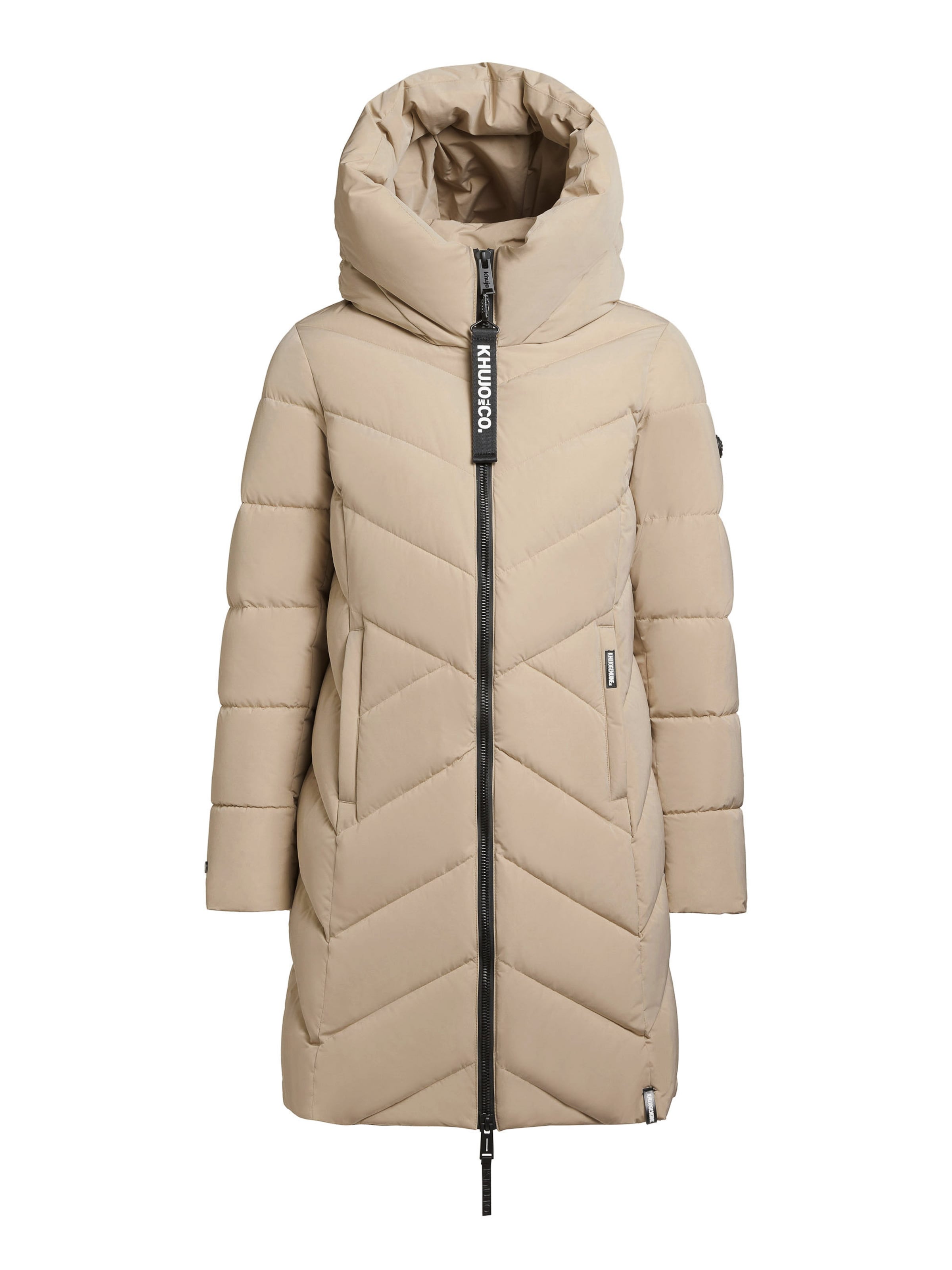 khujo Winter coat 'Darka 2' in Beige: front