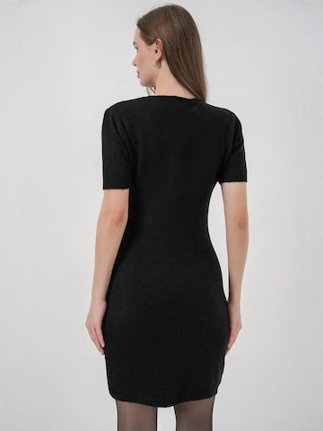 Bigdart Strickkleid in Schwarz