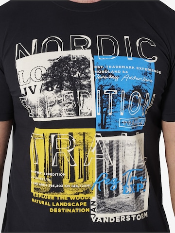 Jan Vanderstorm Shirt 'Tandrup' in Black