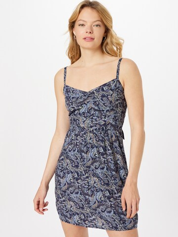 HOLLISTER - Vestido de verano 'APAC' en azul: frente