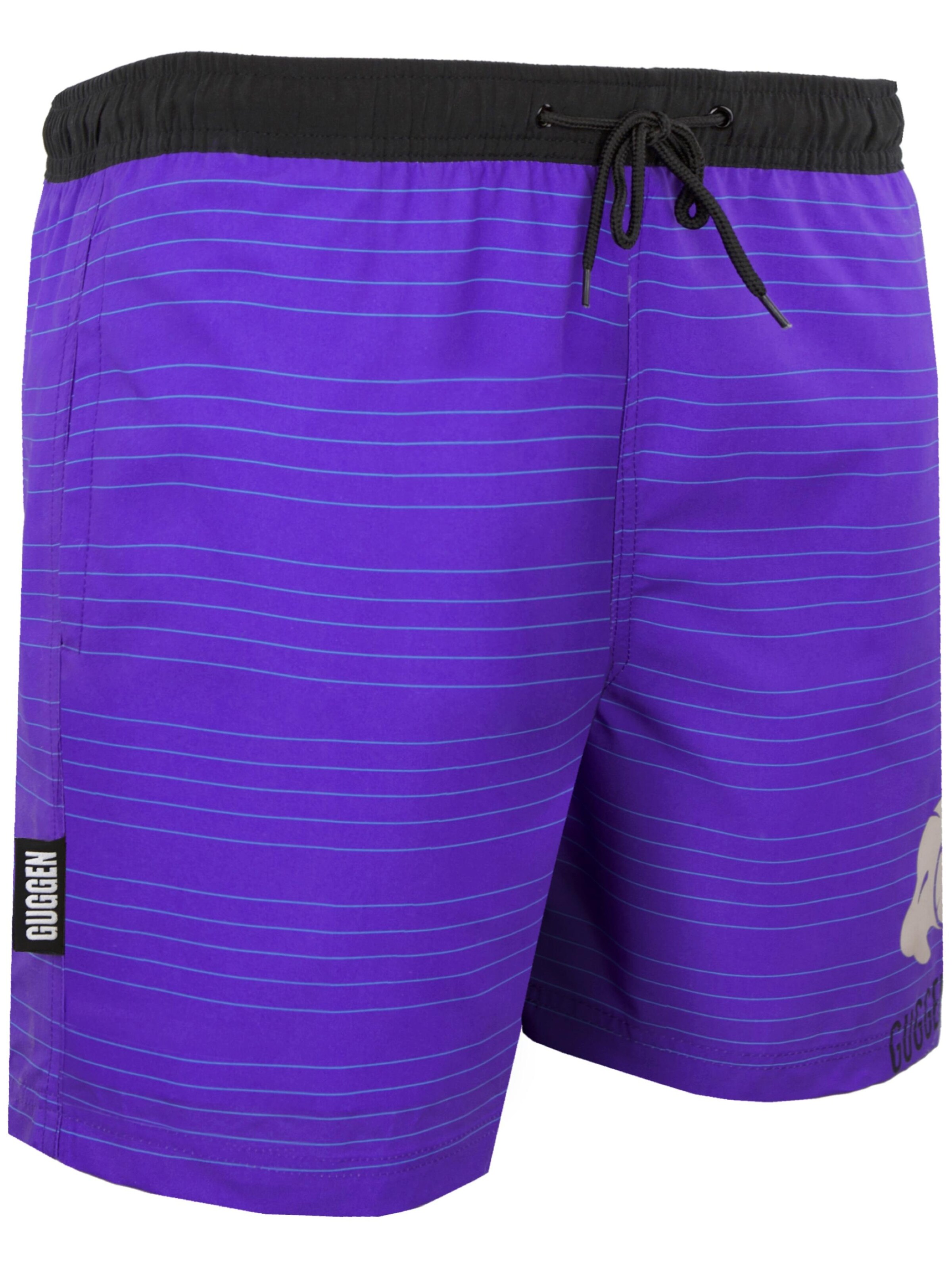 Guggen Mountain Board Shorts 'Boardshorts B10' in Purple: front