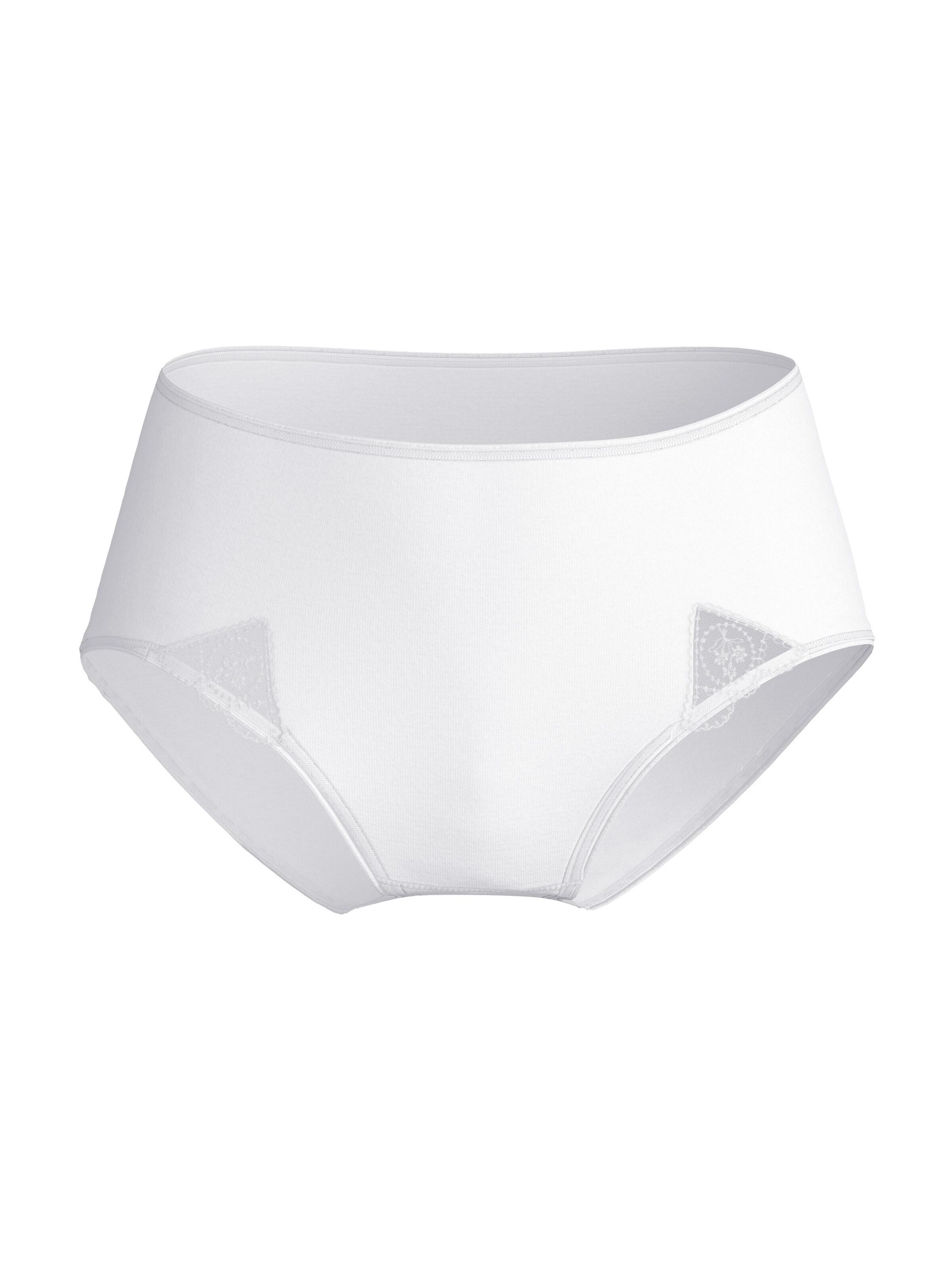 CALIDA Slip 'Cotton Desire' en L en blanc, Vue avec produit