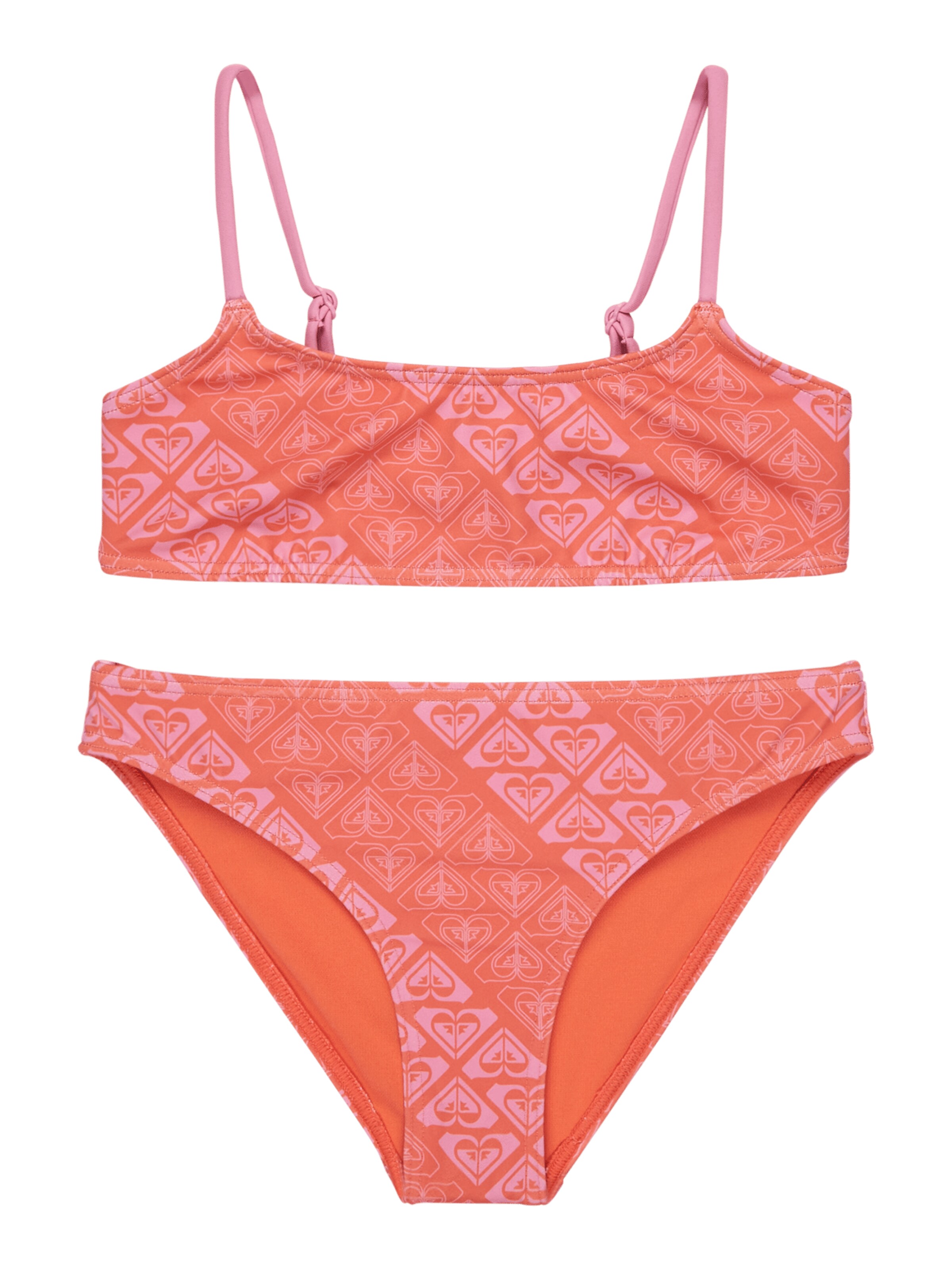Bustier Bikini 'Heart N Soul' ROXY en rouge : devant