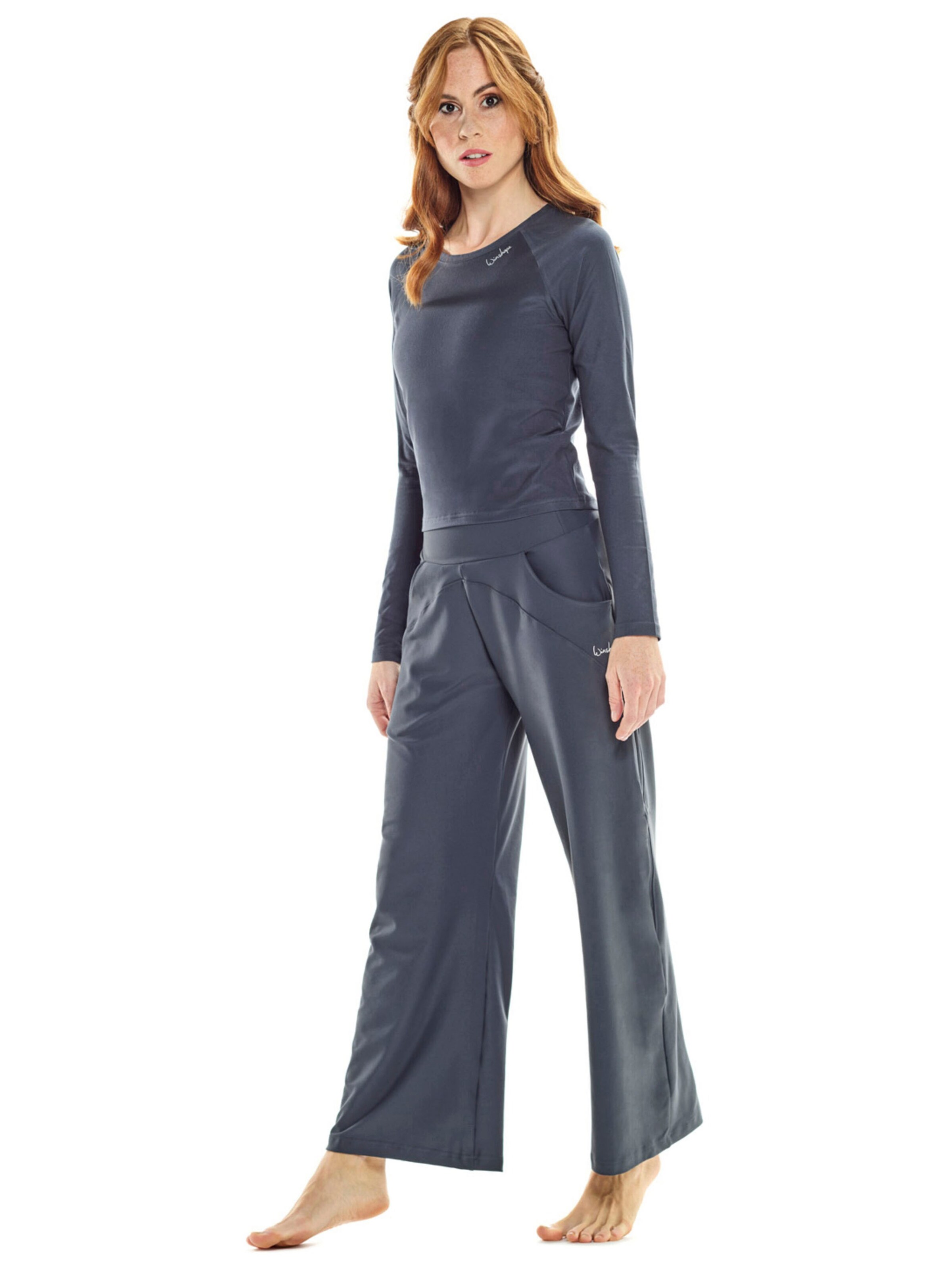 Winshape Regular Sporthose 'CUL601C' in Grau