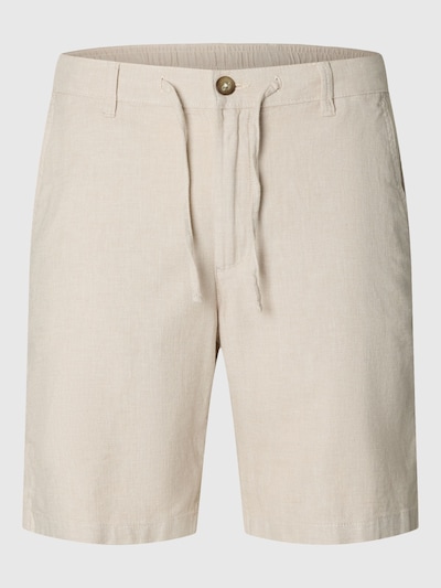 SELECTED Pantalon 'SLHBrody' en 31-32 en mastic, Vue avec produit