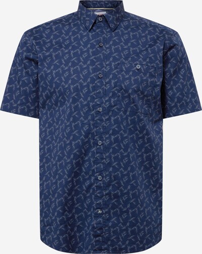 s.Oliver Button Up Shirt in Dark blue / Grey, Item view