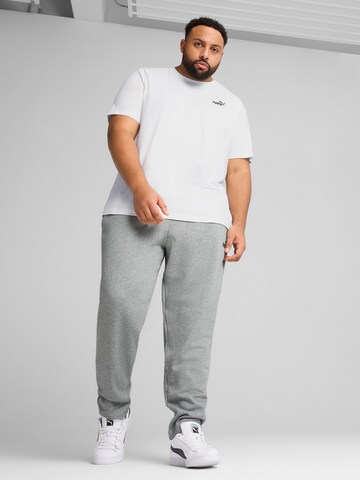 balta PUMA Sportiniai marškinėliai 'ESS No. 1'
