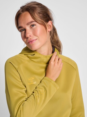 Hummel Sports sweatshirt in Yellow