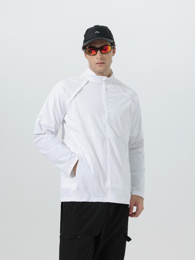 Youthup Athletic Jacket in White, Item view