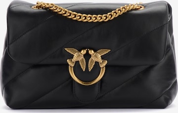 juoda PINKO Rankinė 'Pinko Sacs à main Love Puff Classic Cl Sheep Nap Noir': priekis