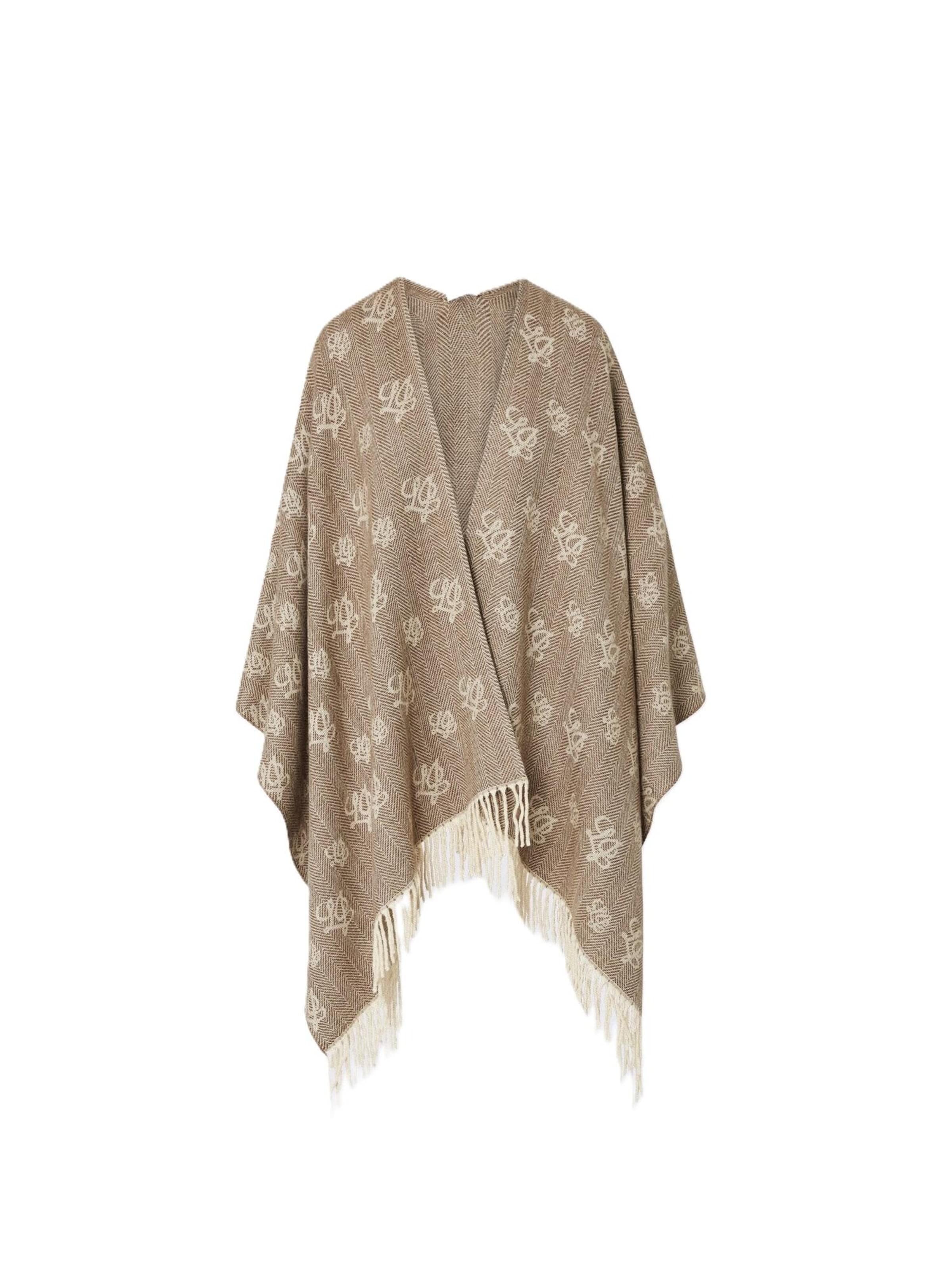 Mantellina di Liu Jo in marrone: frontale