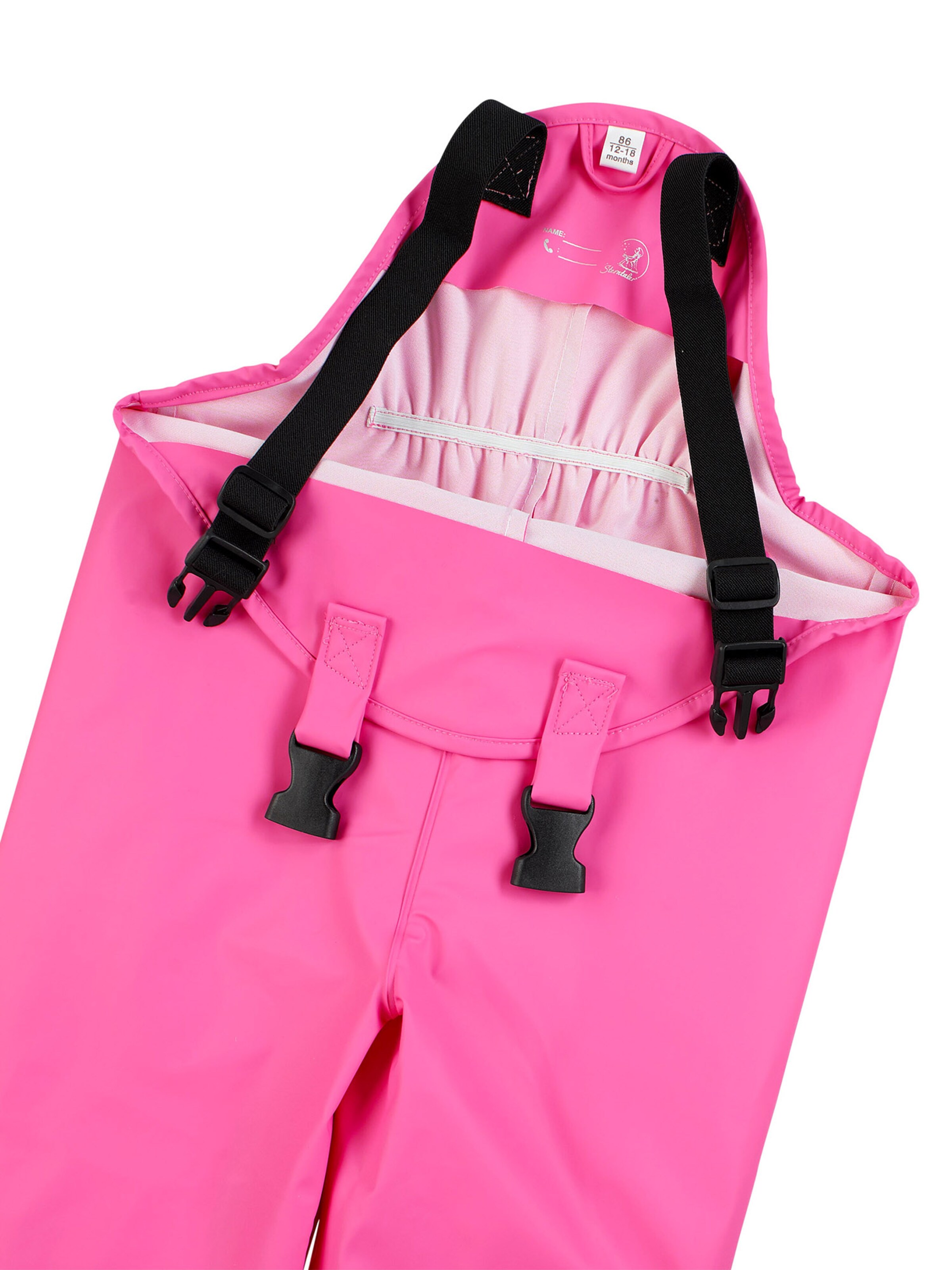 STERNTALER Regular Regenträgerhose in Pink