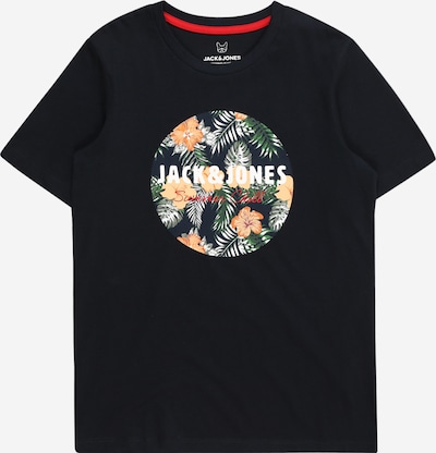 Jack & Jones Junior Shirt 'CHILL' in de kleur Navy / Groen / Perzik / Wit, Productweergave