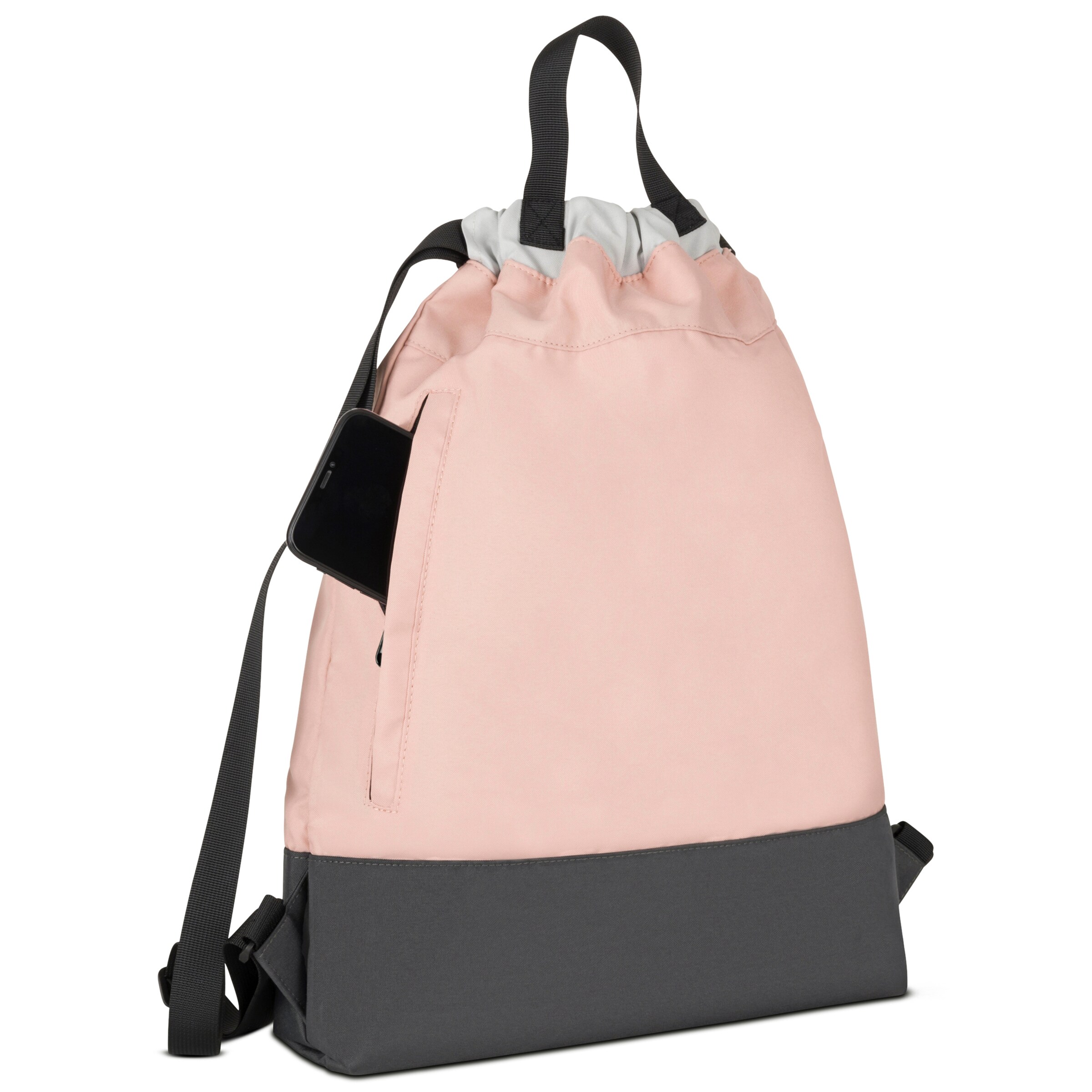 LARKSON Gym bag 'No 7' in Pink: back