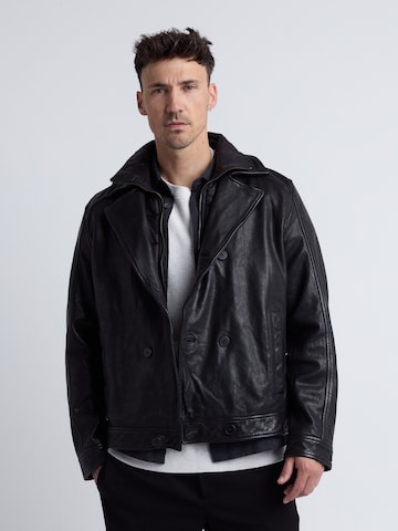 JCC Between-season jacket in Black: front