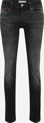 Tommy Jeans Skinny Jeans 'Scanton' in Schwarz: predná strana