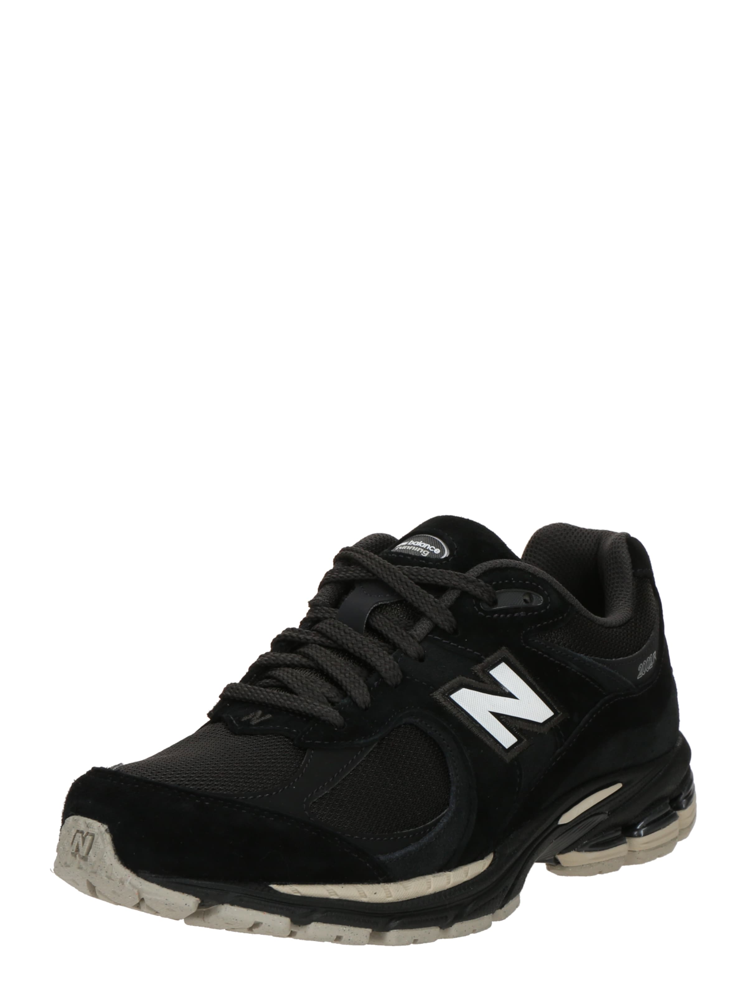 new balance Σνίκερ χαμηλό '2002R' σε μαύρο: μπροστά