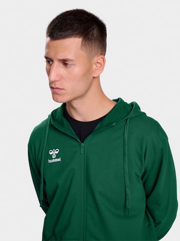 Hummel Sportsweatvest 'Go 2.0' in Groen