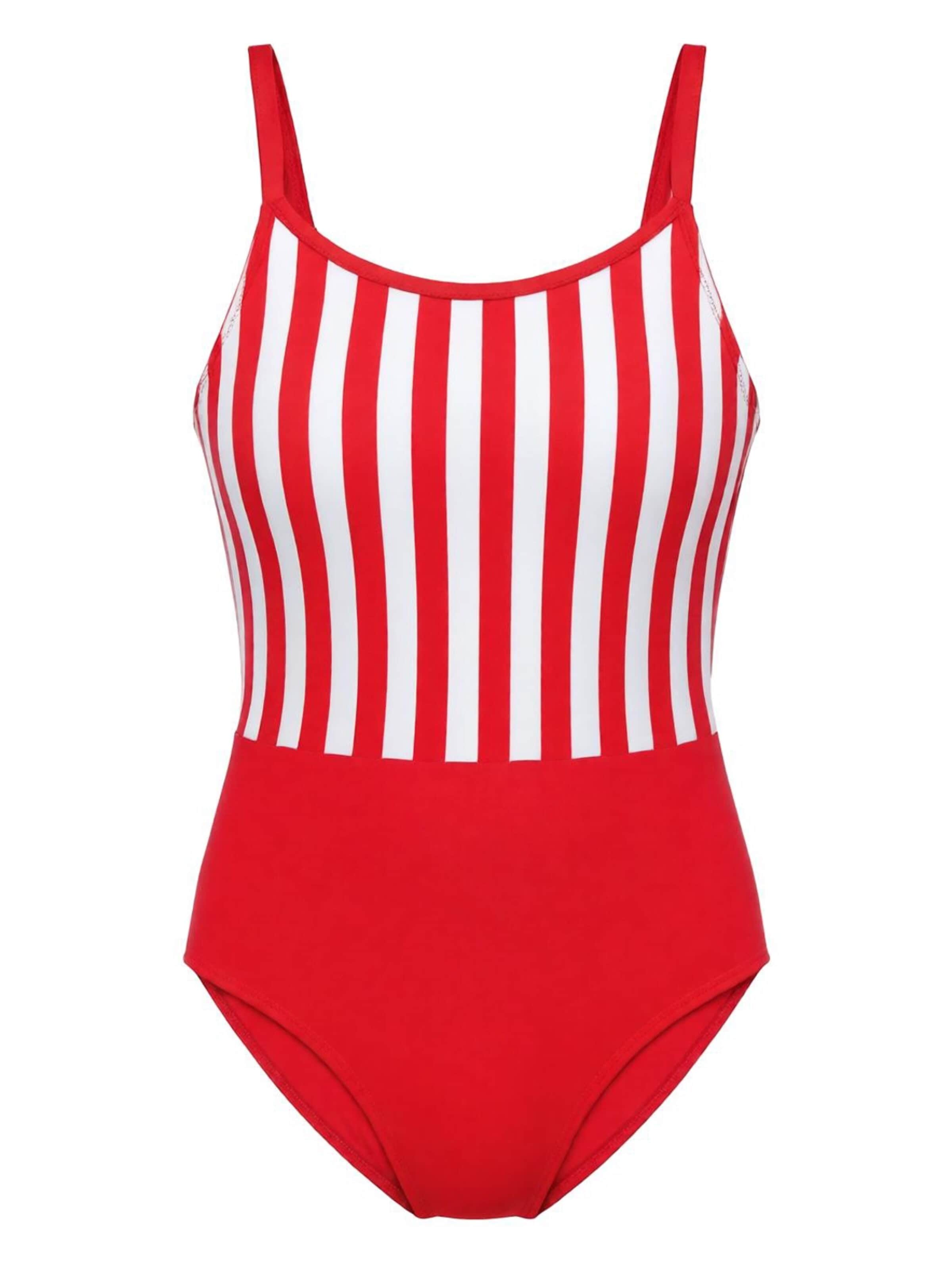 Push-up Costume intero 'Caroline M-624 (1)' di Marko in rosso: frontale