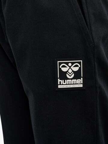 Hummel Tapered Broek 'Vermont' in Zwart