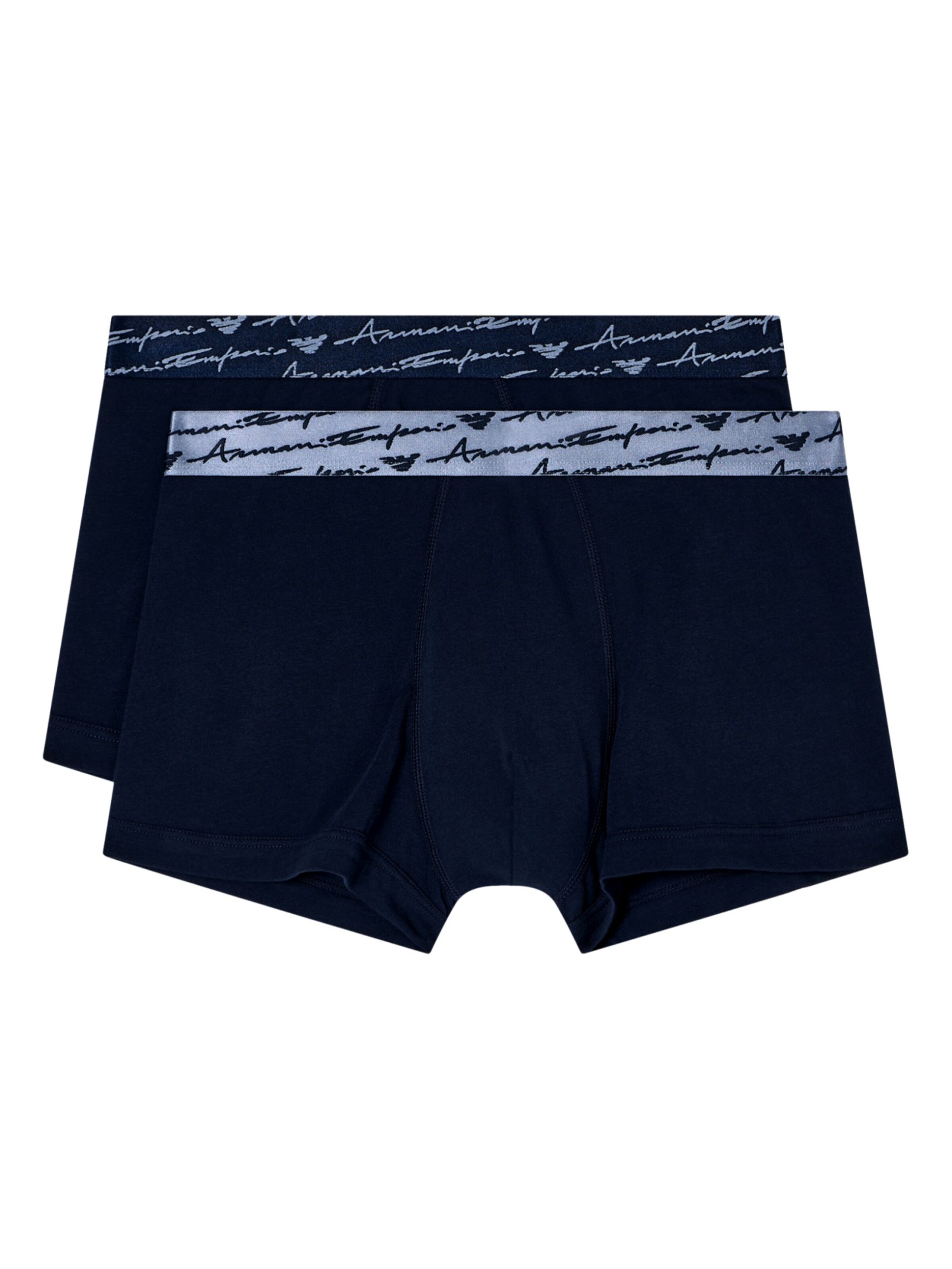 Boxer di Emporio Armani in blu: frontale