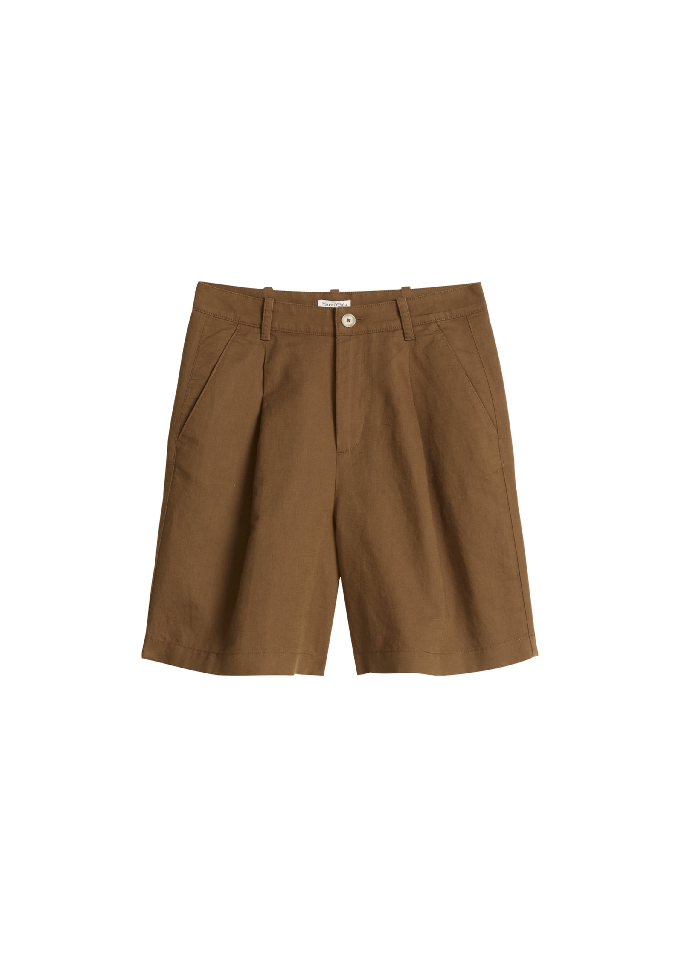 Marc O'Polo DENIM Regular Pants in Brown: front