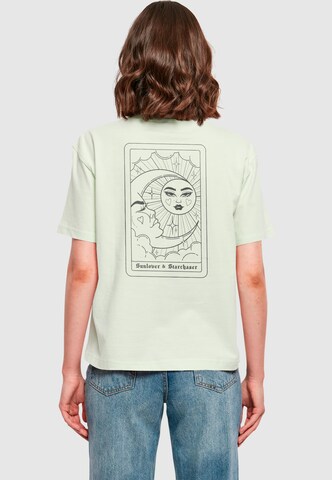 T-shirt 'Sunlover Starchaser' Miss Tee en vert : devant