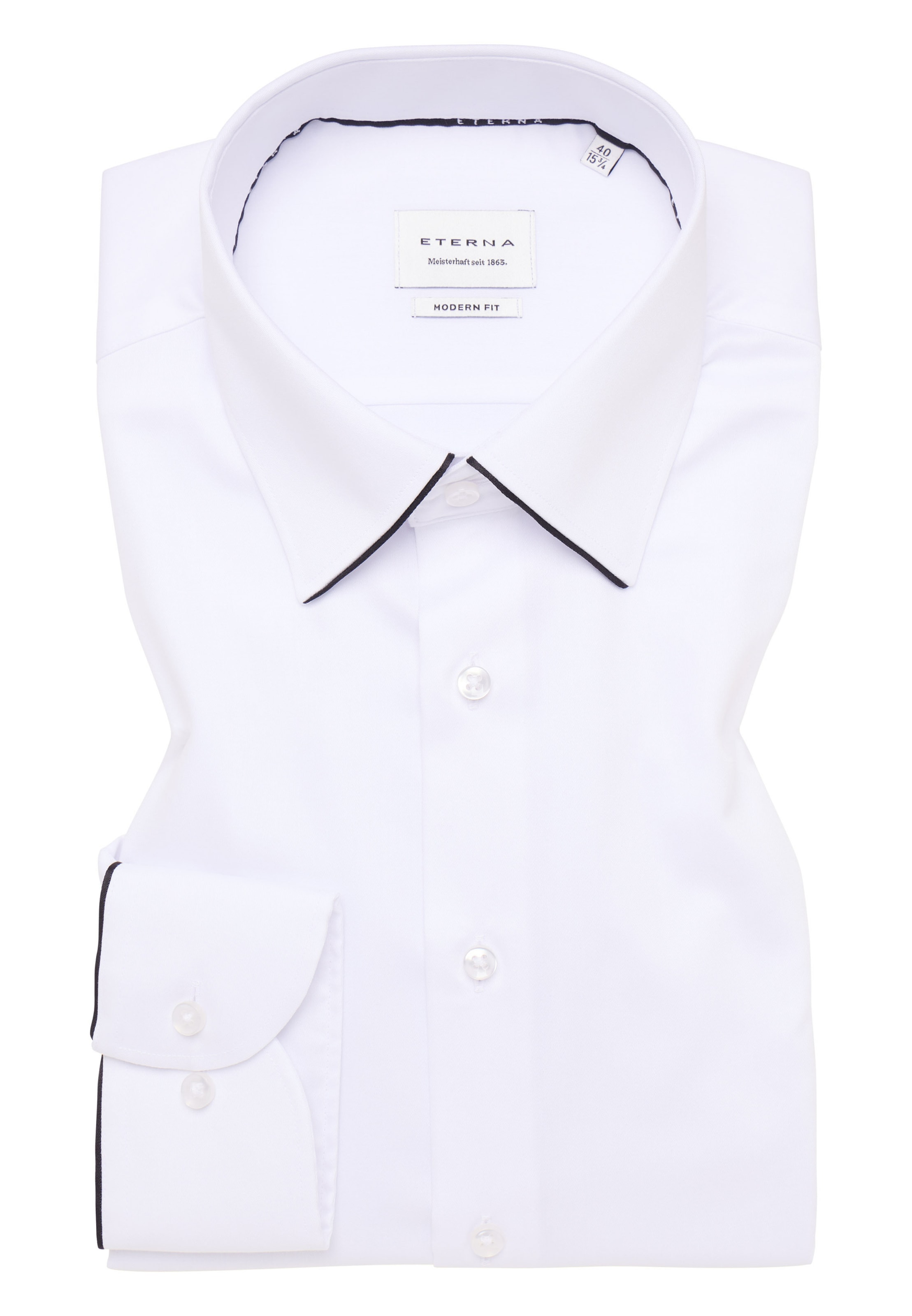 ETERNA Regular fit Business shirt in White